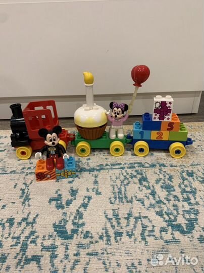 Лего дупло поезд Микки