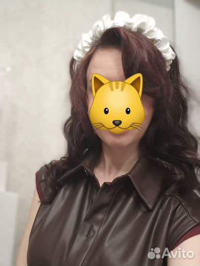 Ободок атласный для волос