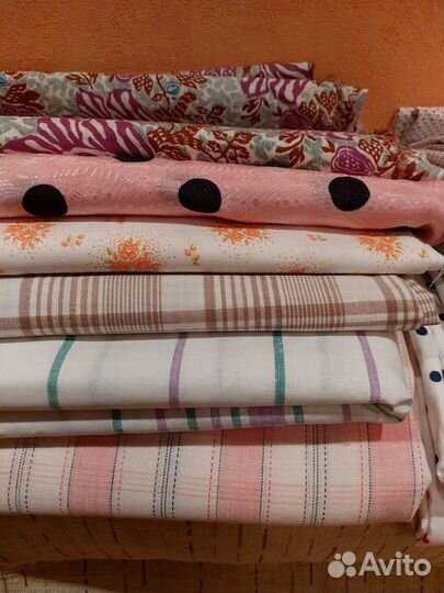 Отрезы ткани хлопок СССР