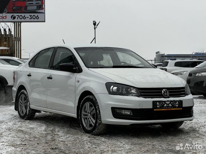 Volkswagen Polo 1.6 AT, 2016, 142 000 км