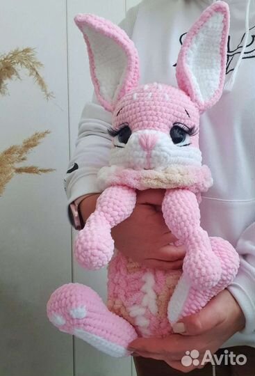 Заяц игрушка пижамница