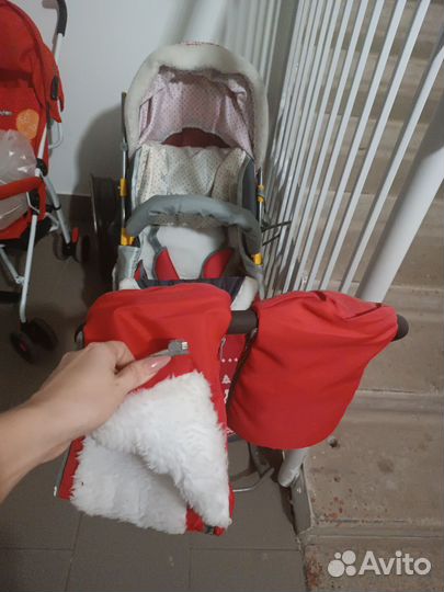 Детские санки коляска