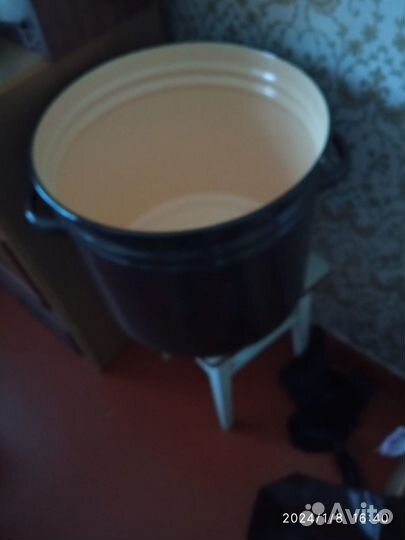 Кастрюля эмалированная 40 литров