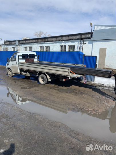 Грузоперевозки Открытая бортовая газель 6 метров