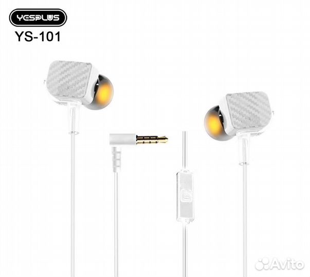 Гарнитура yesplus YS-101 BK