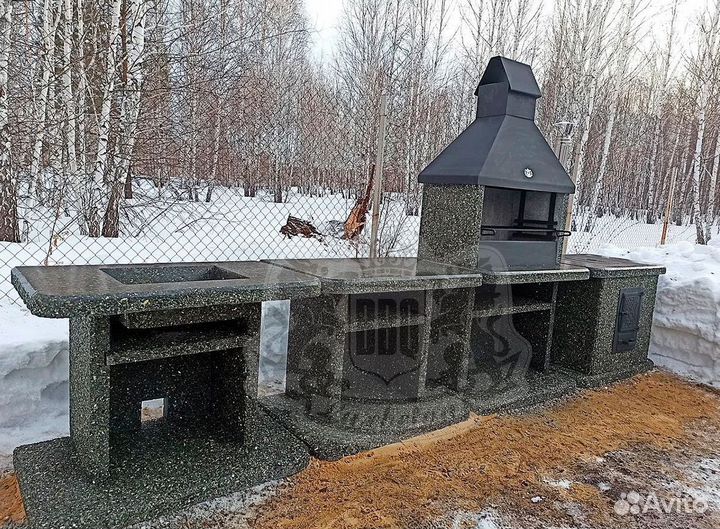 Модульные барбекю без печника и раствора