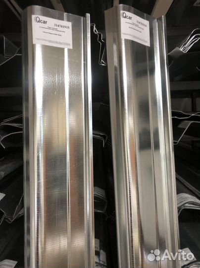 Порог левый Renault Megane 1995-2002 (1мм)