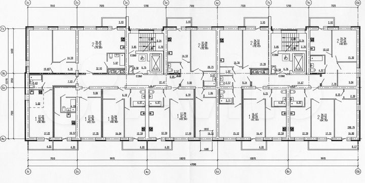 Квартира-студия, 34,9 м², 6/9 эт.