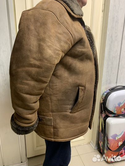 Дубленка мужская пилот 52 54