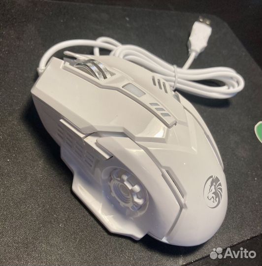 Проводная 6-клавишная мышь skylion F7