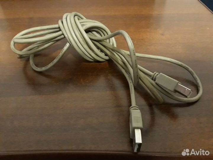 Кабель USB - USB B 3m