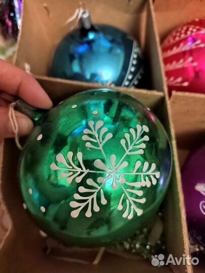 Ёлочные игрушки СССР