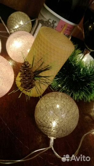 Свеча из вощины