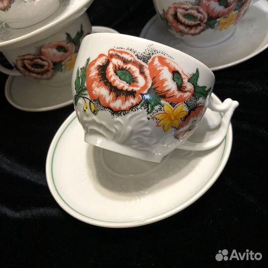 Чайная пара Маки Вербилки