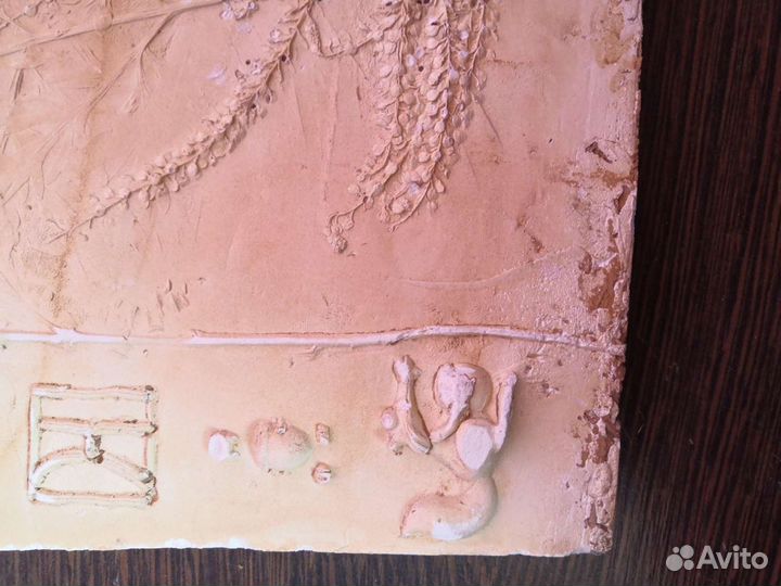 Картина из гипса ручная работа