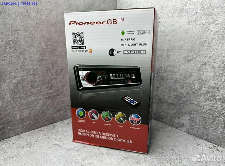 Автомагнитола Рioneer DEH-181-hвт