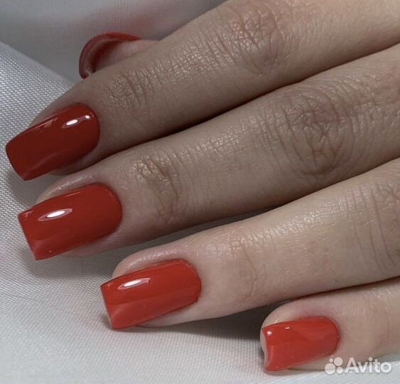 Маникюр наращивание ногтей