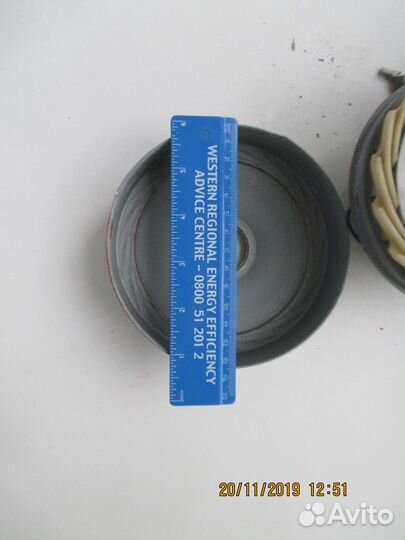 Пластик.крыльчатка,статор двигателя пылесоса