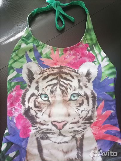 Купальник слитный для девочки Gymboree р. 140-150