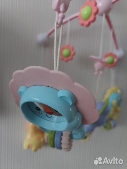 Мобиль на кроватку с проэктором