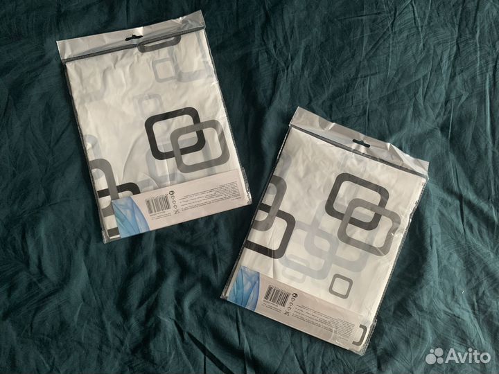 Новая занавеска для ванной Штора с кольцами