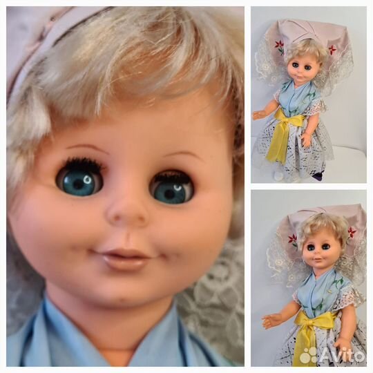 Кукла немецкая ГДР Шпреевальд коллекционная