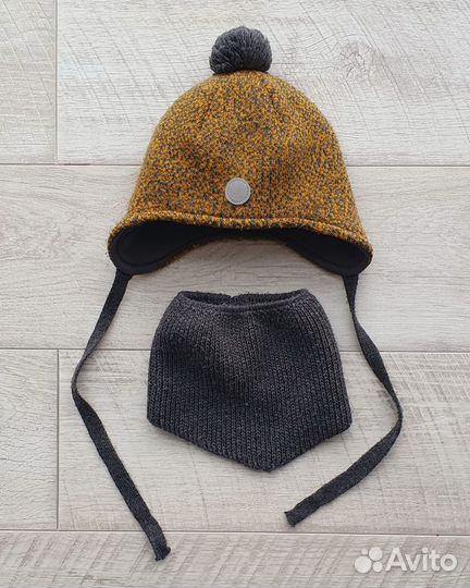 Комплект шапка и снуд