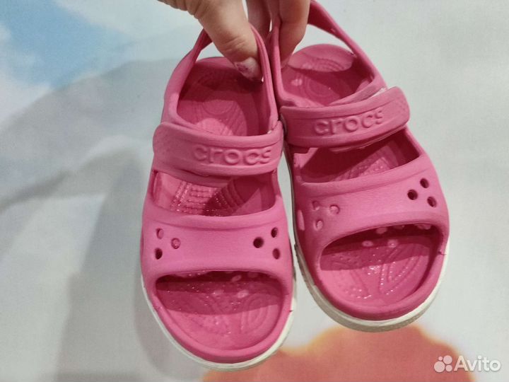 Сандалии crocs c10 для девочки