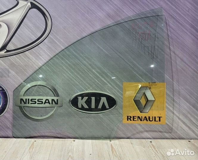 Стекло боковое двери renault logan 2 Лев
