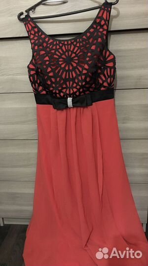 Вечернее платье в пол 38 размер