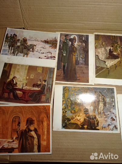 Советские открытки россыпью