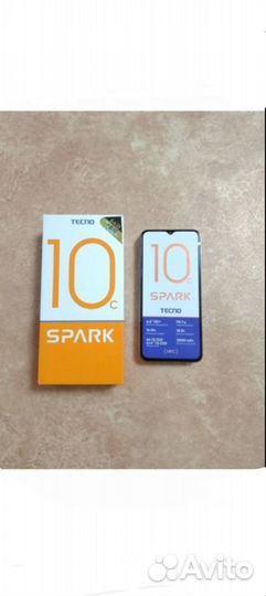 TECNO Spark 10c, 4/64 ГБ