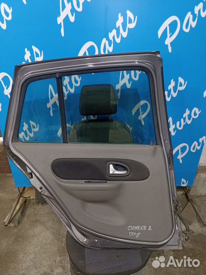 Дверь Рено Симбол 2 задняя левая