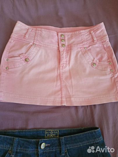 Юбка джинсовая