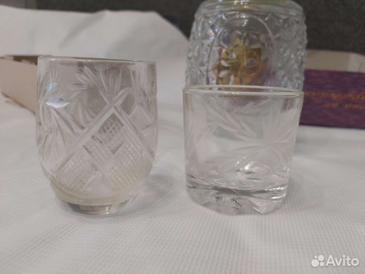 Хрустальные рюмки