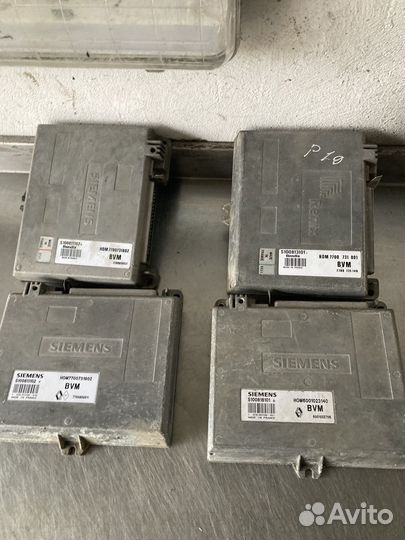 Блок управления двигателем Рено 19