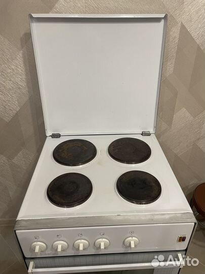 Электроплита с духовкой бу