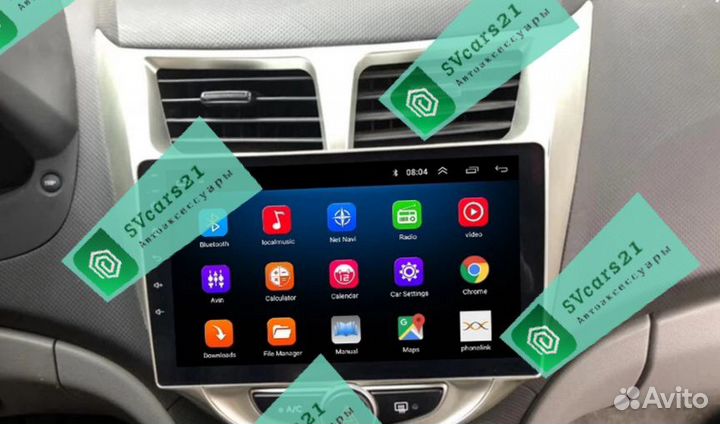 Hyundai Solaris 2010-2017 Андроид 9