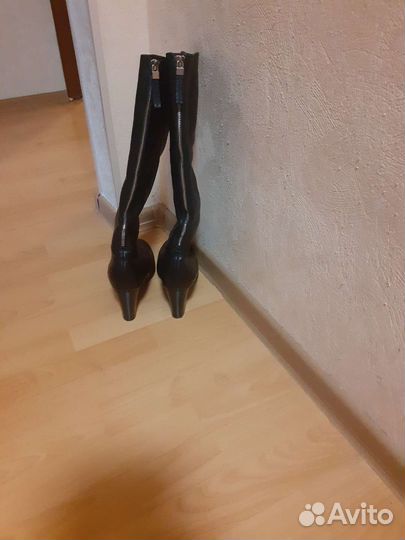 Сапоги ботфорты новые