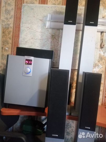 Акустика Odeon AV 400. 300 Ватт. саб 160 ватт