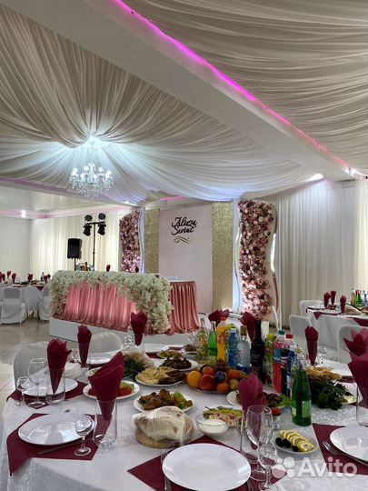 Банкетный зал для свадьбы