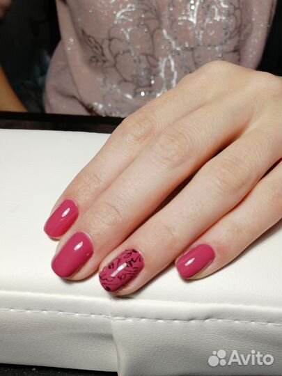 Маникюр с покрытием гель лак