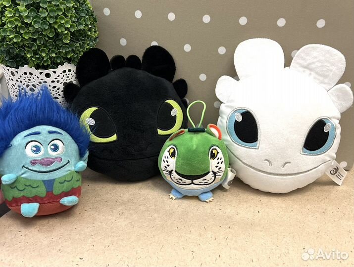 Мягкие игрушки из магнита и пятерочки