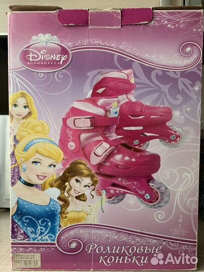 Роликовые коньки детские раздвижные