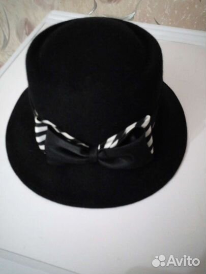 Шляпа фетровая женская