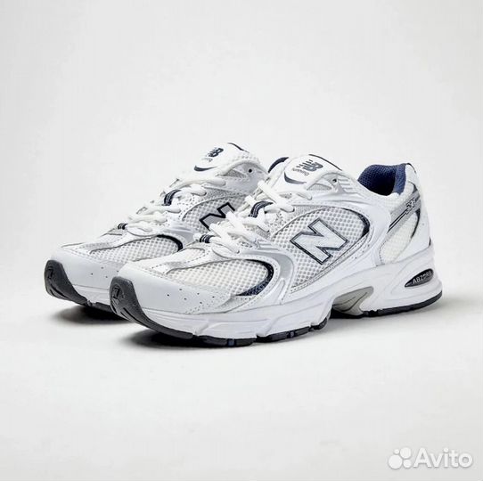 Кроссовки New balance 530 silver navy, 40 размер