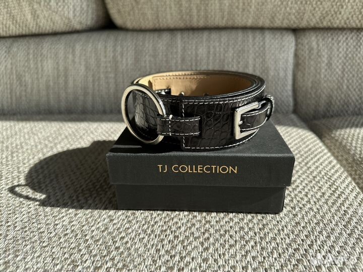 Ремень кожаный TJ collection