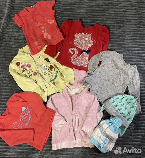 Вещи на девочку от полугода до 4х лет