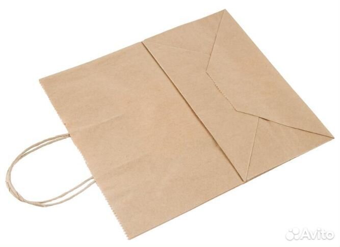 Крафт пакеты с ручками