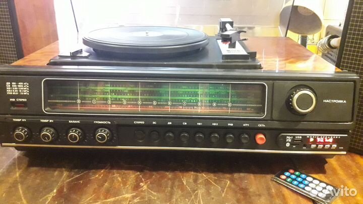 Вега-323-мультимедиа (пульт ду, блютуз, FM, USB)